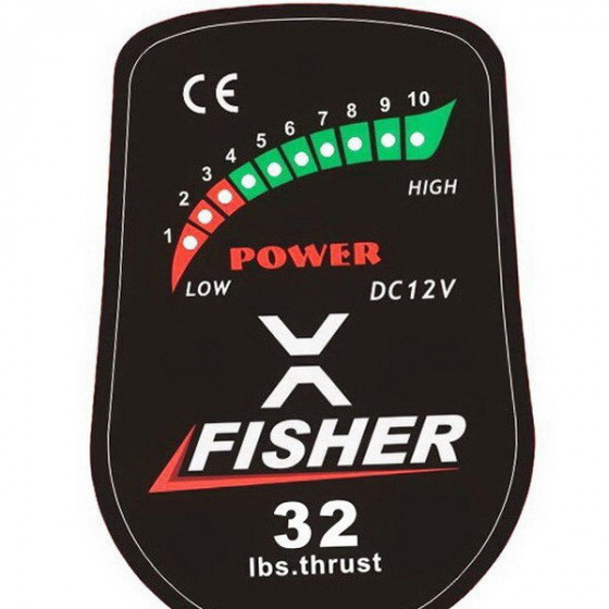 Электромотор Fisher 32 + аккумулятор agm 80Ah