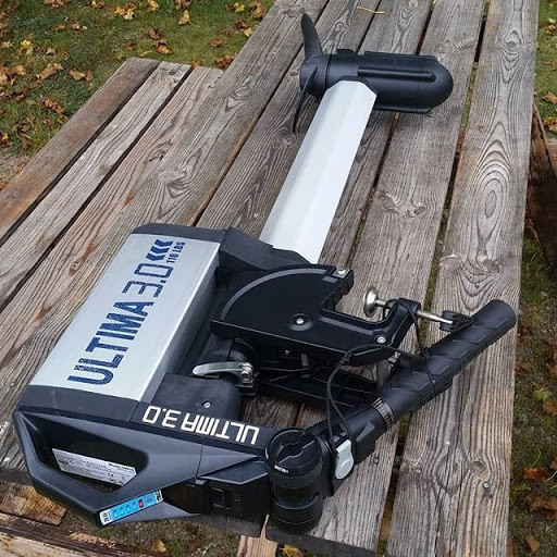 Электромотор Haswing Ultima 3.0 110Lbs с аккумулятором 20,3А (29.6V) аналог 50Ан 12В + зарядка HE-50741