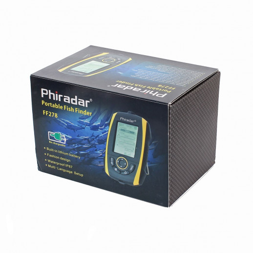Переносной эхолот Phiradar FF278A