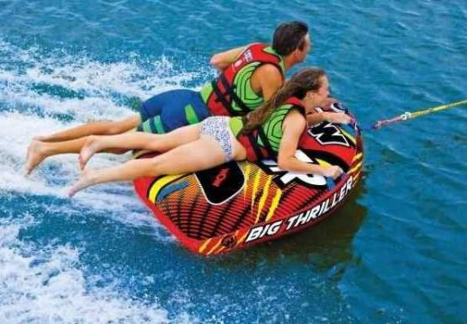 Буксировочный водный аттракцион плюшка BIG TНRlLLER 2Р