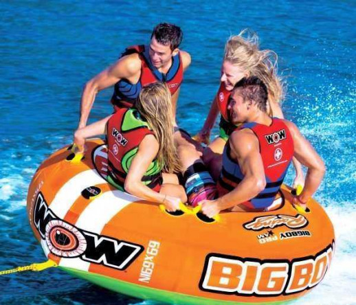 Буксировочный водный аттракцион плюшка BIG ВОУ RACING