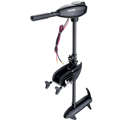 Электромотор Fisher 26 + аккумулятор agm 80Ah