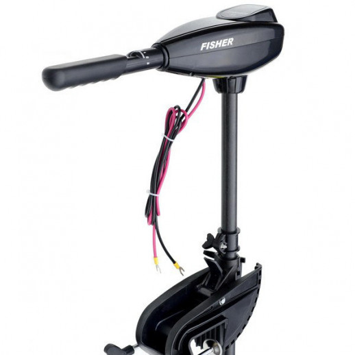Электромотор Fisher 32 + аккумулятор agm 80Ah