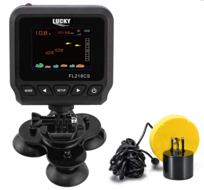 Беспроводной эхолот Lucky FL218CS-T цветной дисплей