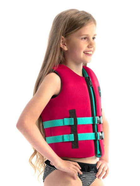 Страховочный жилет детский Jobe Neoprene Vest Youth Hot Pink, 244921010
