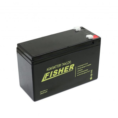AGM аккумулятор Fisher 7Ah 12B (7Ah AGM)