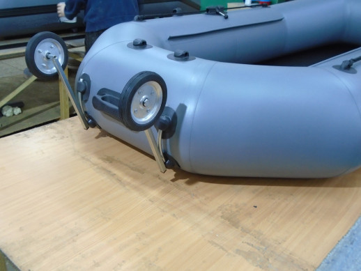 Транцевые колеса для гребной лодки MINI 160