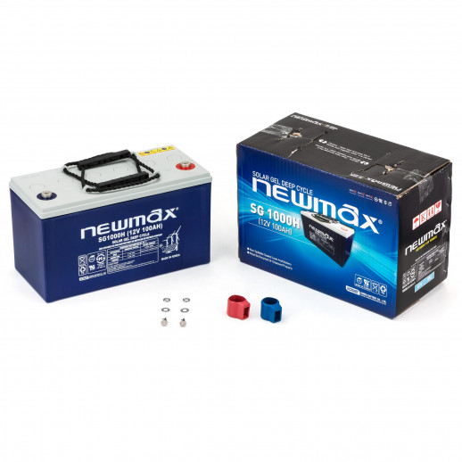 Гелевый аккумулятор Newmax 100Ah 12B (100Ah Gel)