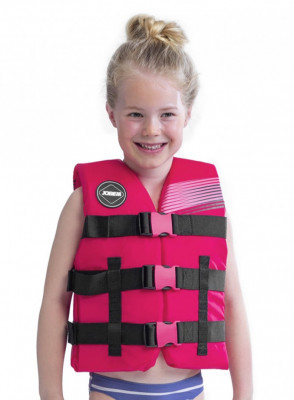 Страховочный жилет детский Jobe Nylon Vest Youth Hot Pink, 244820003