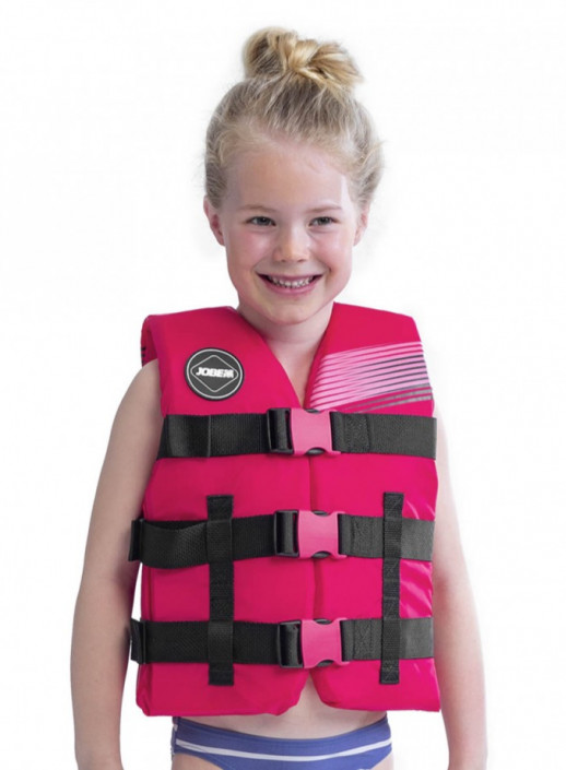 Страховочный жилет детский Jobe Nylon Vest Youth Hot Pink, 244820003