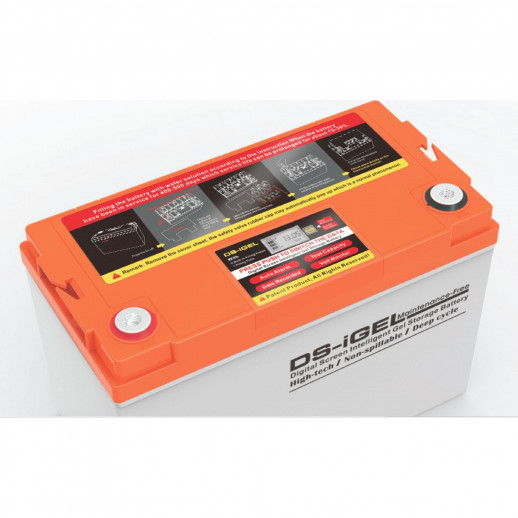 Гелевый аккумулятор Weekender DC 100 Ah 12V с дисплеем