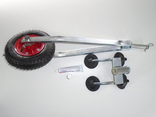 Транцевые колеса для лодки Control управляемое