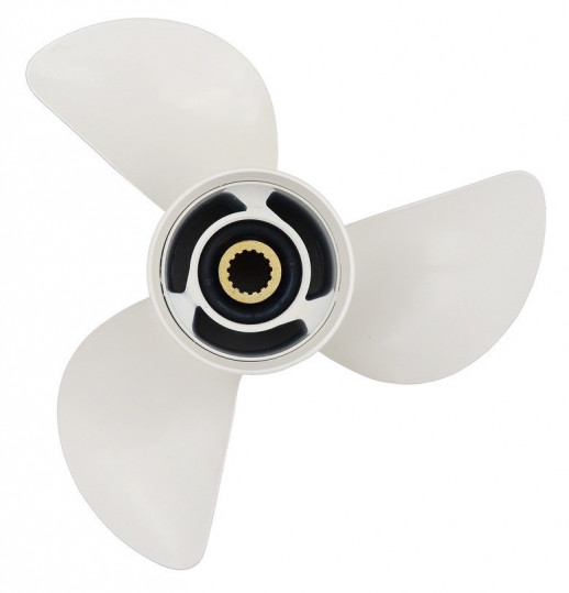 Гребной винт для мотора Yamaha 40 л/с 676-45941-62-EL алюминиевый Jetmar