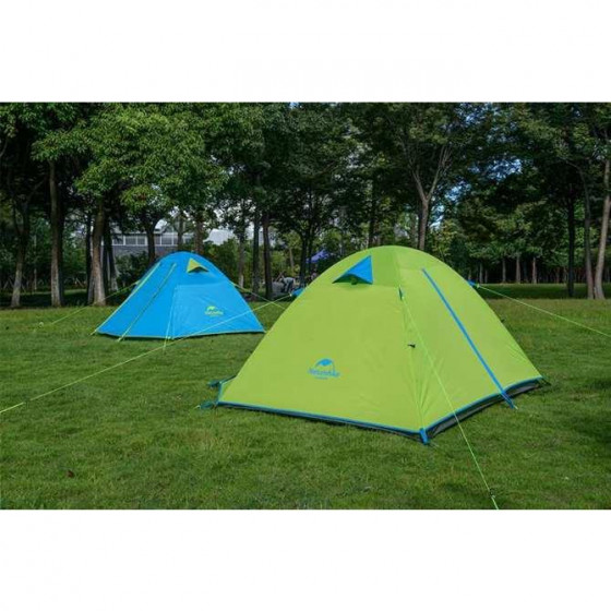 Палатка четырехместная P-Series NH18Z044-P blue