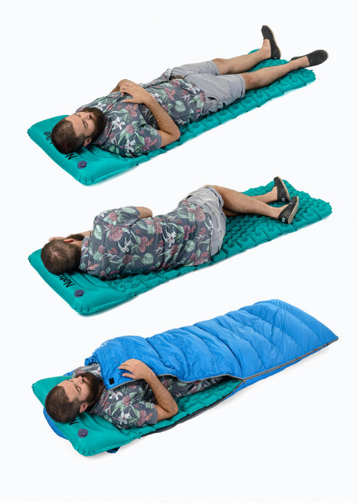 Коврик туристический Naturehike Ultralight Tpu purp