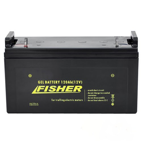 Гелевый аккумулятор Fisher 120Ah 12B (120Ah gel)