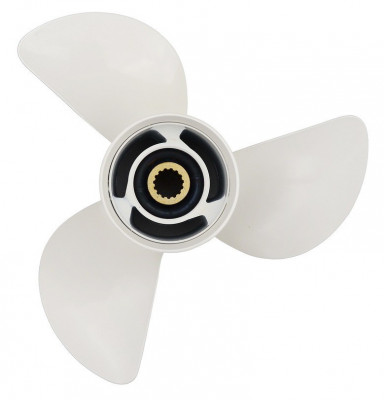 Гребной винт для мотора Yamaha 9.9-15 л/с 9-1/4x9 3/4-J алюминиевый Jetmar