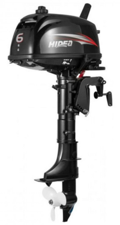 Лодочный мотор Hidea HD6FHS + бак 12 л