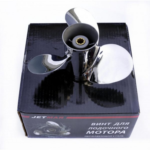Гребной винт для мотора Yamaha 150-250 л/с 15 1/4x17-M 6R4–45978–A0 нержавеющая сталь Jetmar