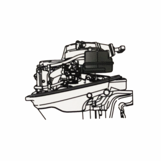 Лодочный мотор Tohatsu MFS9.8B EFL