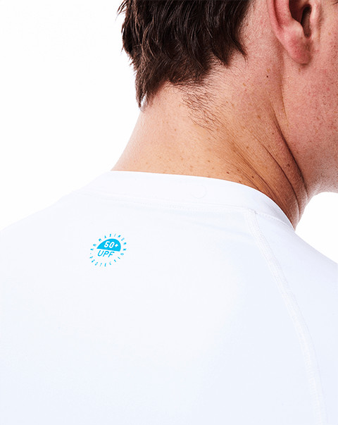 Мужская гидрофутболка Rashguard Men White, 544017050