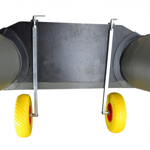 Транцевые колеса на струбцинах КТ500 STR-Poly (260)