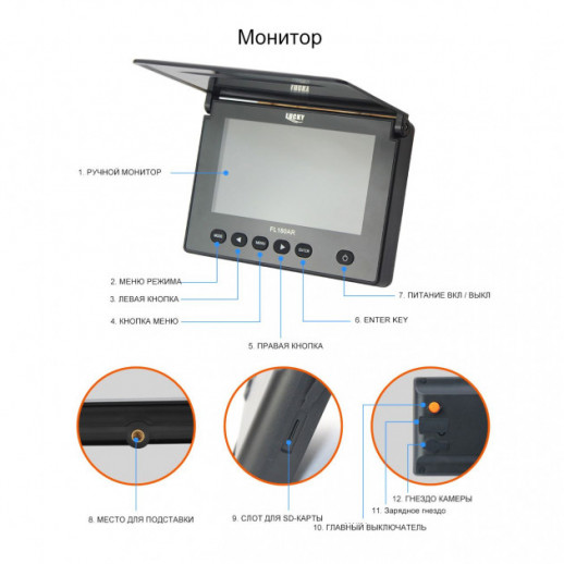 Подводная камера Lucky FL180AR