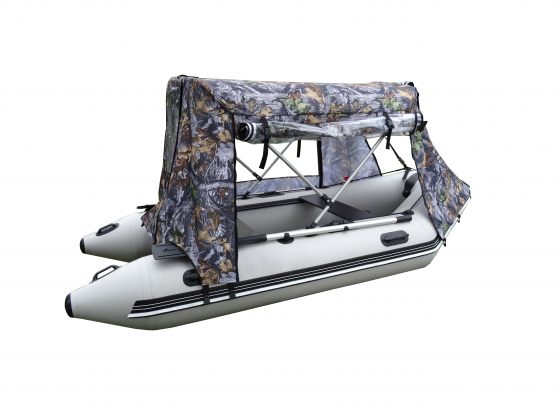 Тент-палатка на моторную лодку 290