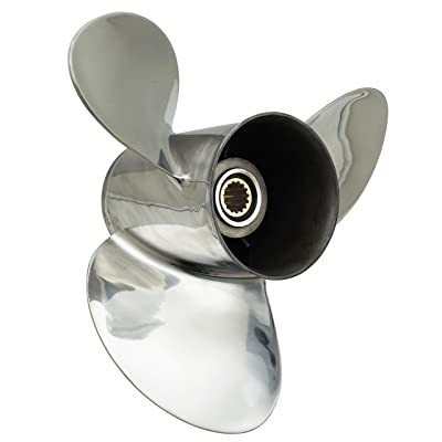 Гребной винт для мотора Yamaha 85-115 л/с 6L6-45930-02-98 нержавеющая сталь Jetmar