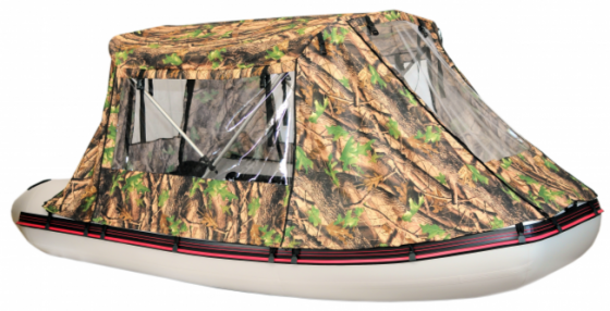 Тент-палатка на килевую лодку KU330