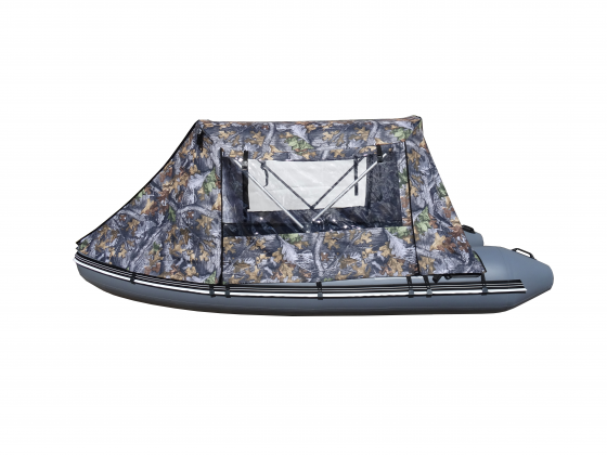 Тент-палатка на килевую лодку KU360