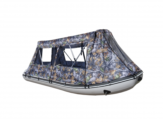 Тент-палатка на килевую лодку KU400