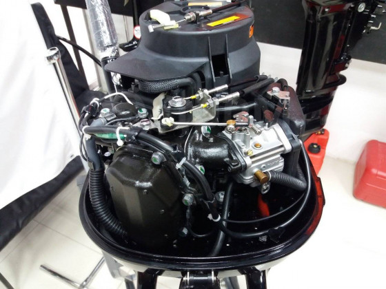 Лодочный мотор Hidea HDF6HS + бак 12 л