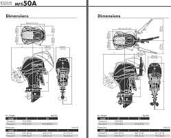 Лодочный мотор Tohatsu MFS50A ETL