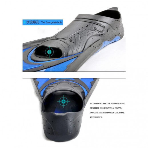 Ласты для плавания YF74 blue 40-41