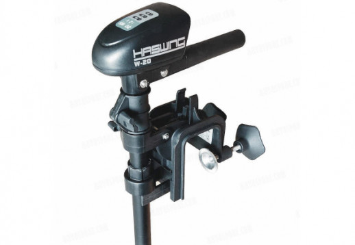Электромотор Haswing W-20 12V 20LBS + аккумулятор гель Stronger 45Ah