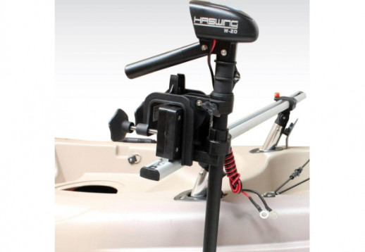 Электромотор Haswing W-20 12V 20LBS + аккумулятор гель Stronger 45Ah