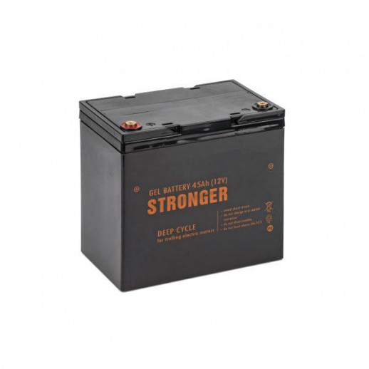 Электромотор Haswing W-20 12V 20LBS + аккумулятор гель Stronger 45Ah