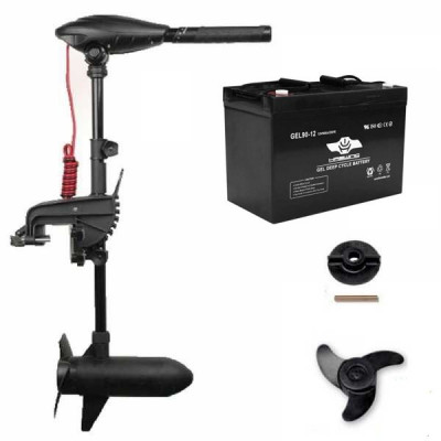Электромотор Haswing Osapian (E) 30Lbs 12V + гель Haswing 90Ah